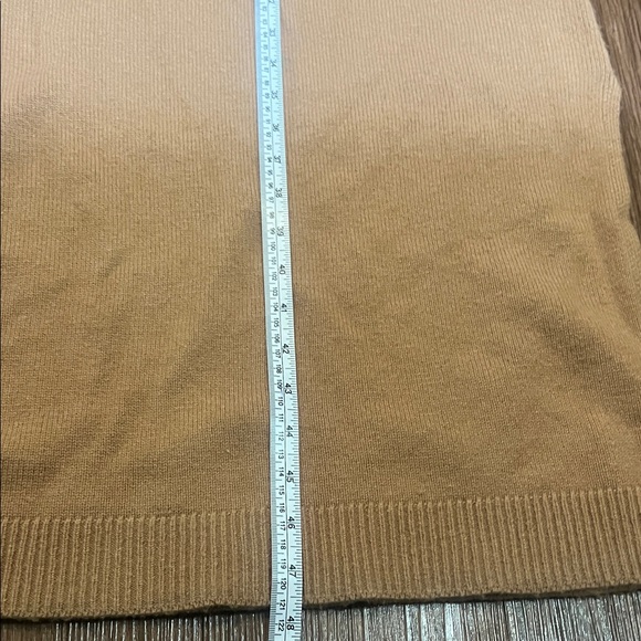 PAIGE Tan Long Sleeve Knit Dress - Picture 15 of 15